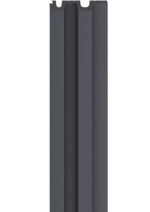 Реечные панели VOX Linerio L-LINE ANTHRACITE антрацит (RAL 7024, NCS S 7502-B)